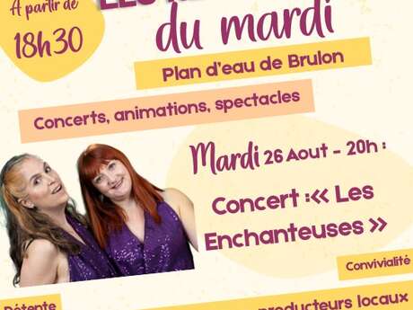 Concert à Brûlon "Les Enchanteuses"