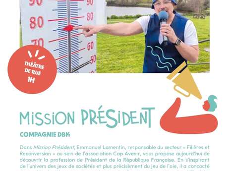 "Mission Président" - Les Estivales de l'Agglo