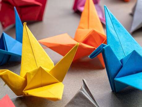 Médiathèque : création d'origami