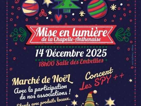 Mise en Lumières et Marché de Noël - La Chapelle-Anthenaise
