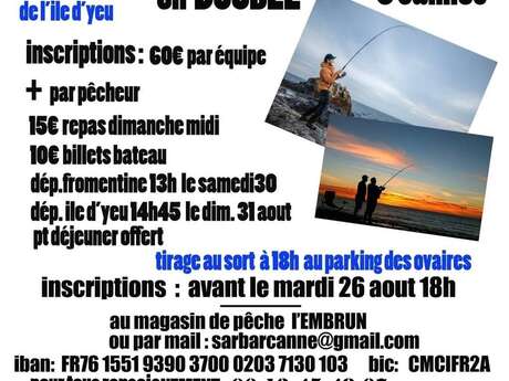 Concours de pêche en Surf-Casting