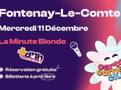 𝗦𝗢𝗜𝗥𝗘𝗘 𝗦𝗧𝗔𝗡𝗗-𝗨𝗣 - À LA MINUTE BLONDE