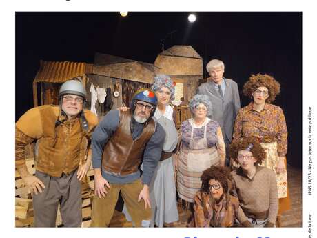 Spectacle "Le grand jour" par le Gang des Tombés de la Lune Spectacle "Le grand jour" par le Gang des Tombés de la Lune