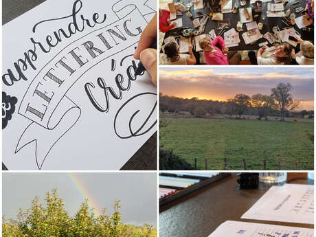 Immersion "Lettering Créatif" calligraphie moderne
