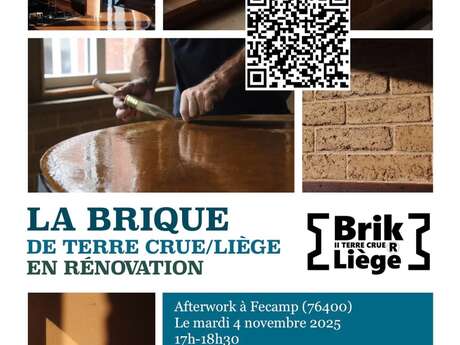 AFTERWORK - La brique de terre crue/liège