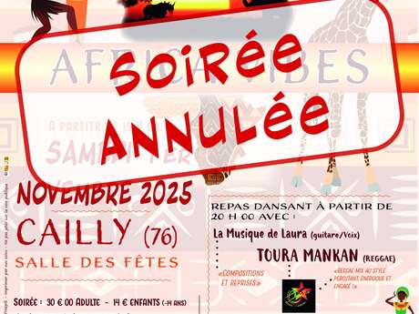 [ANNULEE] Soirée Afropéenne