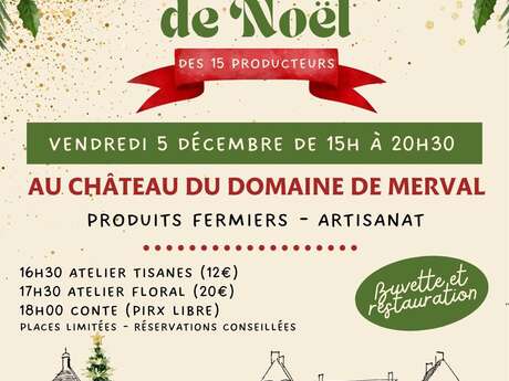 Marché de Noël - Domaine de Merval
