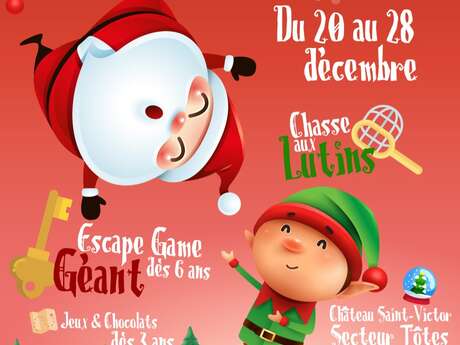 Escape Game Géant "Les lutineries" au château Saint-Victor