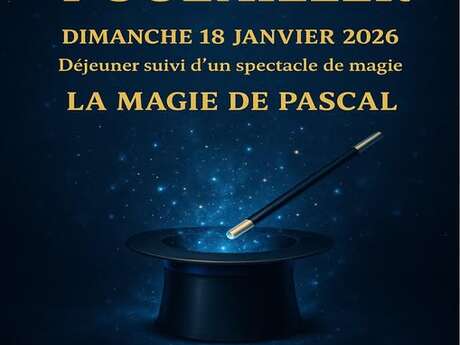 Déjeuner et spectacle de magie