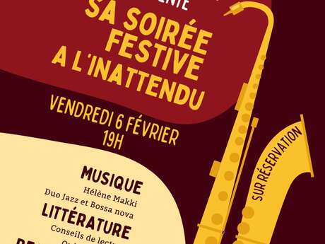 [Soirée littéraire] Musicale gourmande et festive