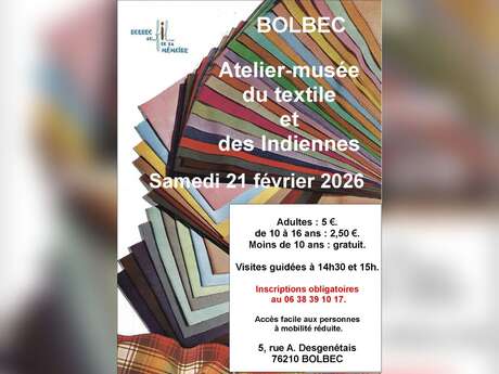 Visite guidée atelier-musée du textile