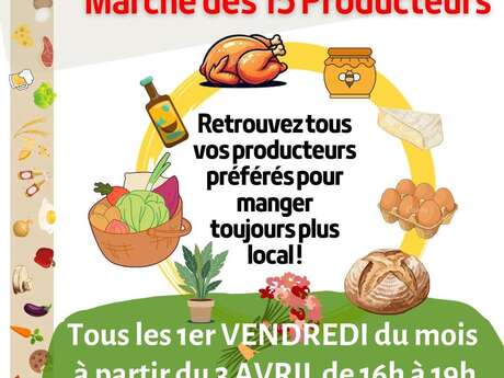 Marché des 15 producteurs