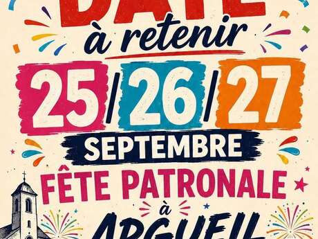 Fête patronale à Argueil