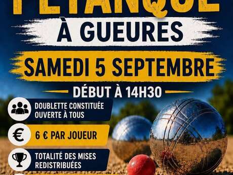 Concours de pétanque