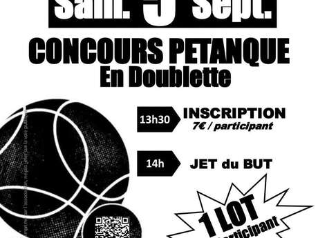 Concours de pétanque