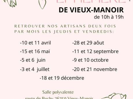 Boutique éphémère de Vieux-Manoir Boutique éphémère de Vieux-Manoir