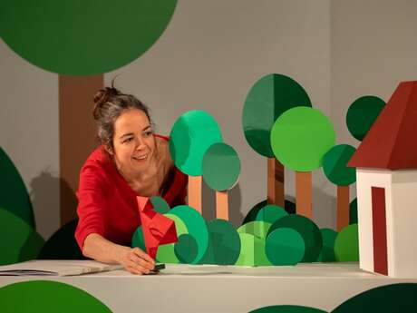 Petit POP’RON rouge - Théâtre de papier et pop-up par la compagnie Gingolph Gateau (Festival Loupiote #1)