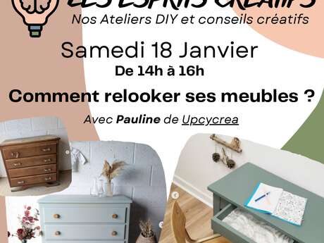 Atelier : Comment bien relooker ses meubles ?