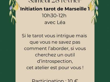 Initiation tarot de Marseille !