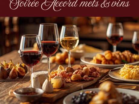 Soirée accord Mets et Vins