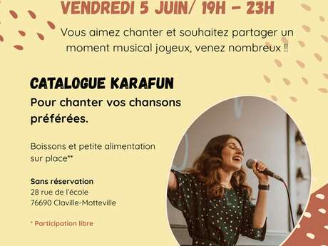 Soirée karaoke, la Buissonnière