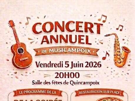 Concert annuel - Musicampoix