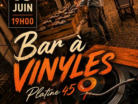 Bar à vinyles
