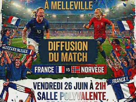 Diffusion match Football | France - Norvège