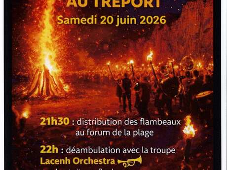 Feu de la Saint-Jean au Tréport