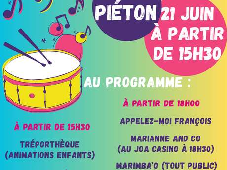 Fête de la musique - Quai piéton