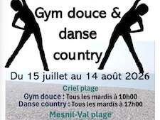 Danse Country à la plage