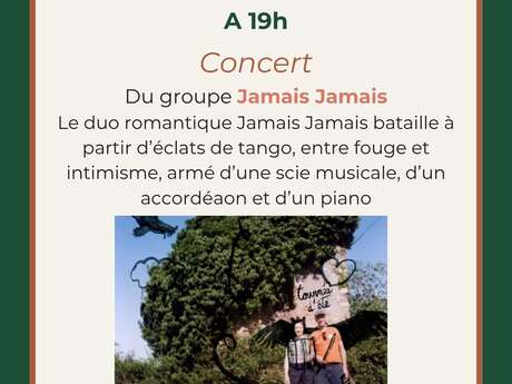 Concert du groupe "Jamais Jamais"