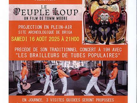 Visites - Concert - Cinéma Plein Air au site archéologique BRIGA