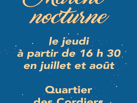 Marché artisanal - Semi-nocturne