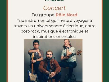 Concert du groupe "Pôle Nord"