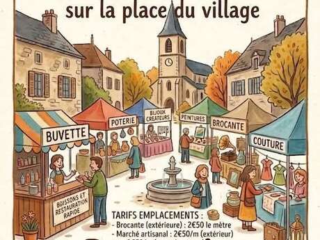 Marché artisanal et brocante