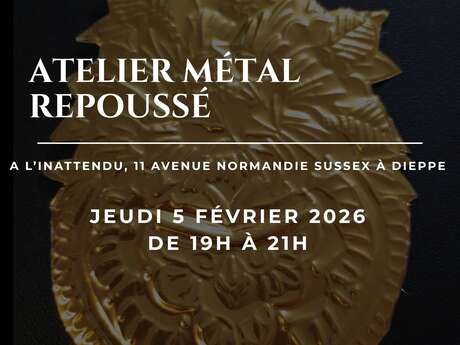 [Atelier] Métal repoussé