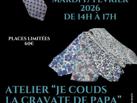 [Atelier] Je couds la cravate de papa