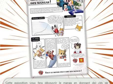 Exposition "Tout le monde peut lire des mangas !"
