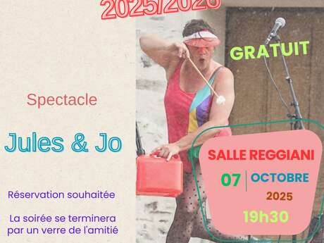 Spectacle soirée d’ouverture - Jules & Jo (le futur est génial)