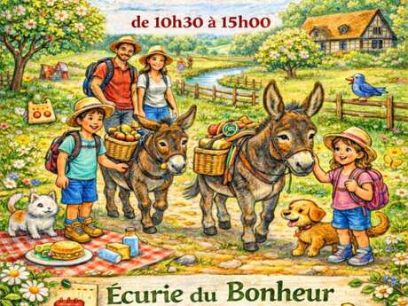 BALADE AVEC LES ANES