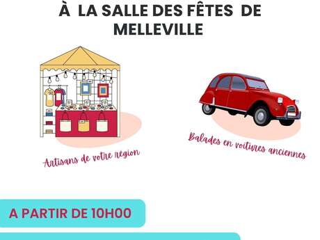 Marché artisanal - Voitures anciennes
