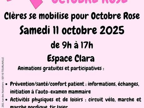[Octobre Rose] Tous unis pour Octobre Rose