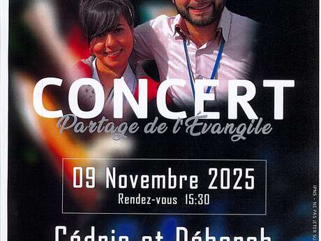 Concert : Cédric et Déborah GIMENEZ