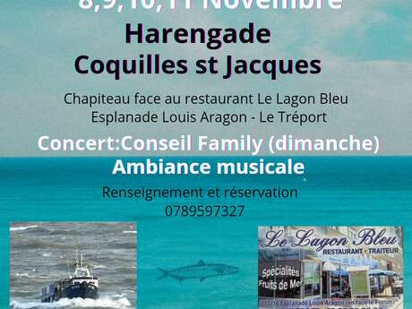 Harengade et Coquilles Saint-Jacques de l'Esplanade Louis Aragon Harengade et Coquilles Saint-Jacques de l'Esplanade Louis Aragon