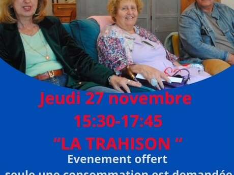 Café philo : La Trahison"