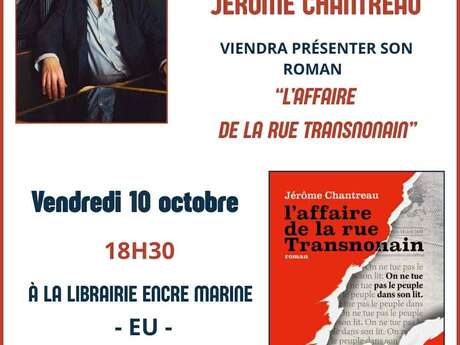 Rencontre avec l'auteur : Jerôme Chantreau