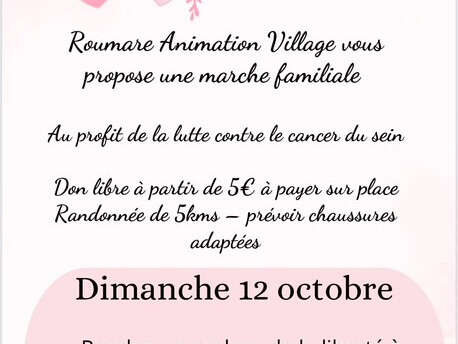 [Octobre Rose] Marche Octobre Rose