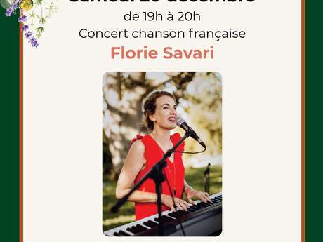 Concert chansons françaises : Florie Savari