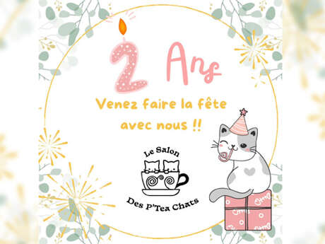 Les 2 ans du Salon des P'Tea Chats